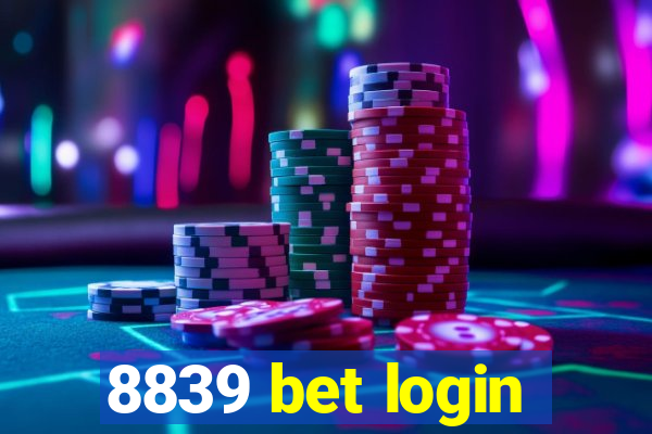 8839 bet login